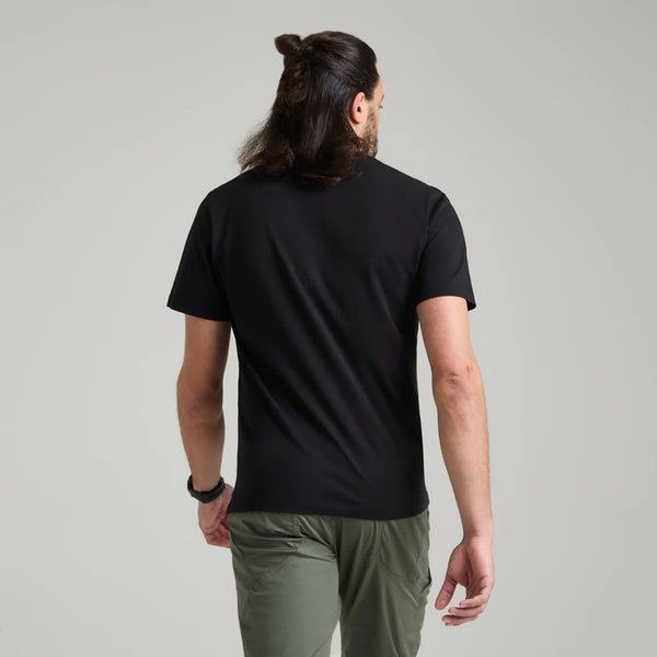 Montura - T-Shirt Basic Logo Black - MTGC42X 5028 - BLACK