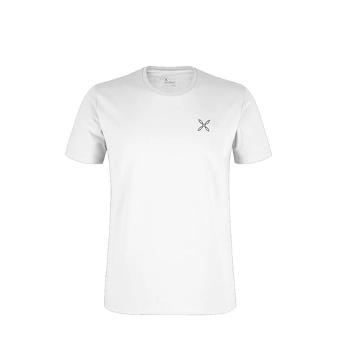 Montura - T-Shirt Basic Logo White - MTGC42X 5028 - WHITE