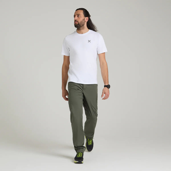 Montura - T-Shirt Basic Logo White - MTGC42X 5028 - WHITE