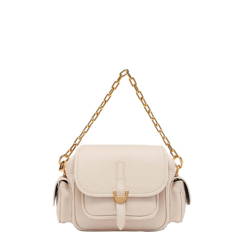 Coccinelle - Borsa a mano Campus Mini Lambskin White RFF5 | Italystation.com Shop Now at italystation.com