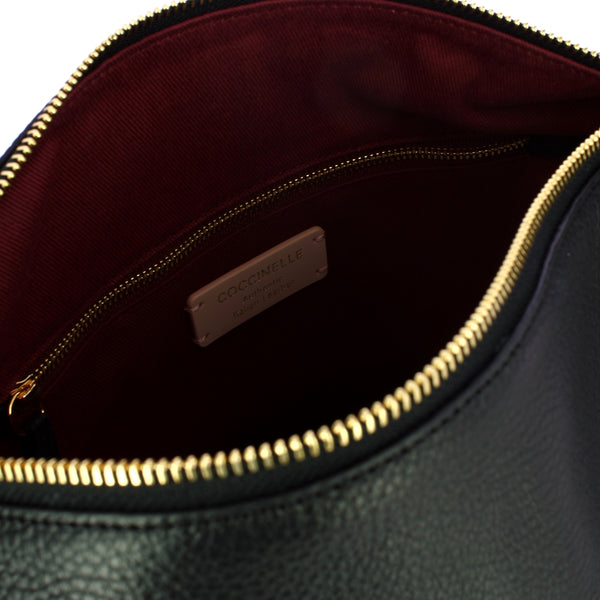 Coccinelle - Hobo Bag Oliver Noir REA130101 NOIR | Italystation.com Shop Now at italystation.com