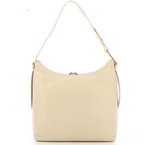 Coccinelle - Borsa a spalla Malory Lambskin White R1K1302 | Italystation.com Shop Now at italystation.com