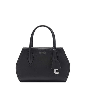 Coccinelle - Borsa a mano Lord Small Noir RBF180201 NOI | Italystation.com Shop Now at italystation.com