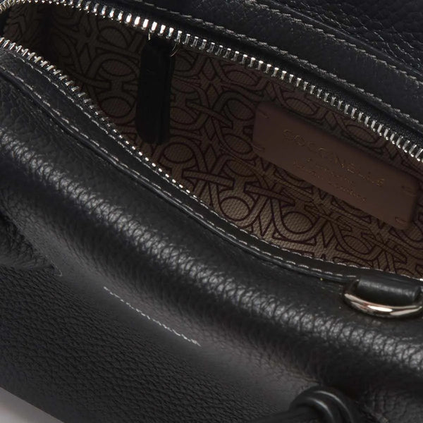 Coccinelle - Borsa a mano Lord Small Noir RBF180201 NOI | Italystation.com Shop Now at italystation.com