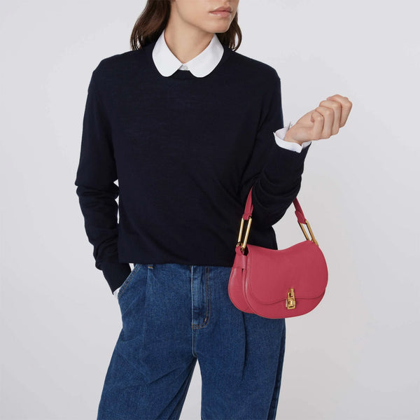 Coccinelle - Borsa a mano Magie Soft Mini Rosewood PQR580 | Italystation.com Shop Now at italystation.com