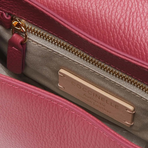 Coccinelle - Borsa a mano Magie Soft Mini Rosewood PQR580 | Italystation.com Shop Now at italystation.com