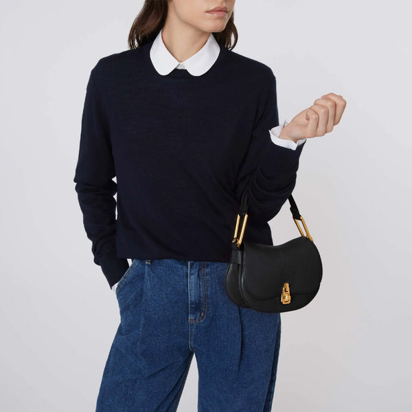 Coccinelle - Borsa a mano Magie Soft Mini Noir PQR580101 | Italystation.com Shop Now at italystation.com