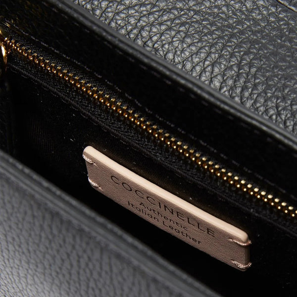 Coccinelle - Borsa a mano Magie Soft Mini Noir PQR580101 | Italystation.com Shop Now at italystation.com