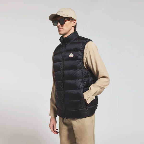 Pyrenex - Arial Sleeveless Down Jacket Black - HMW003P - BLACK