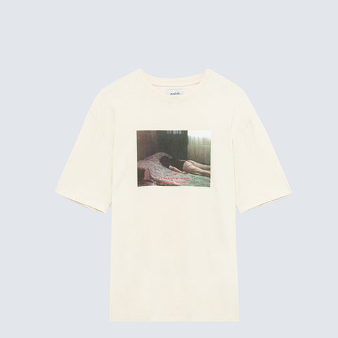Amish - T-Shirt Jersey Motivational Club Off White - AMU037CL130304 - OFF/WHITE