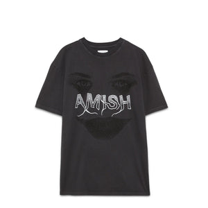 Amish - T-Shirt Jersey Clown - AMU037CL150304 - WASHED/BLACK