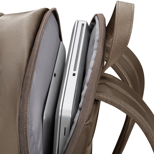 Samsonite - Karissa Evo Slim 14.1" Nut Brown Laptop Backpack - KP2010 - NUT/BROWN
