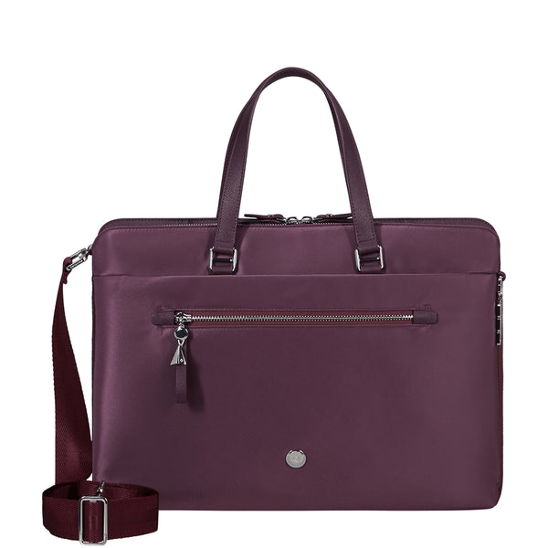 Samsonite - Karissa Evo Slim 15.6" Laptop Briefcase - KP2019 - BURGUNDY