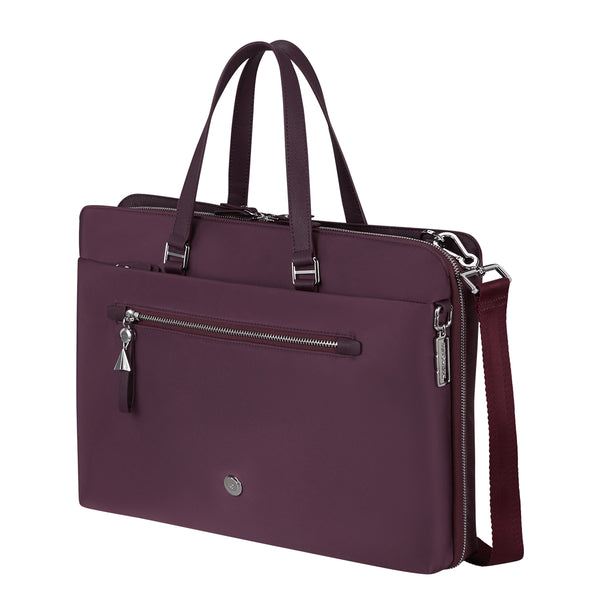 Samsonite - Karissa Evo Slim 15.6" Laptop Briefcase - KP2019 - BURGUNDY