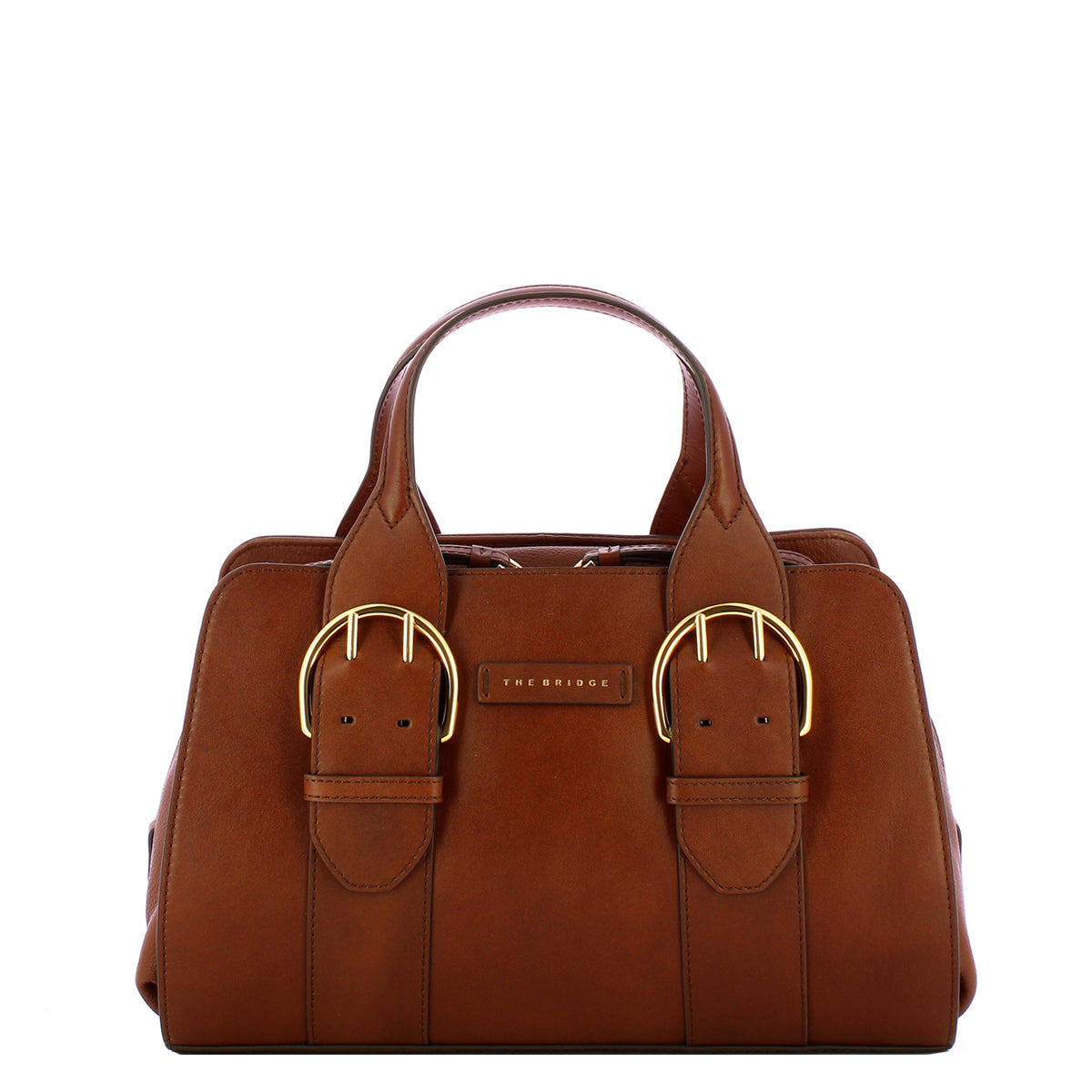 The Bridge - Elena Marrone Oro Handbag - 441614VR - MARRONE/14/ORO