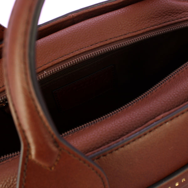 The Bridge - Elena Marrone Oro Handbag - 441614VR - MARRONE/14/ORO