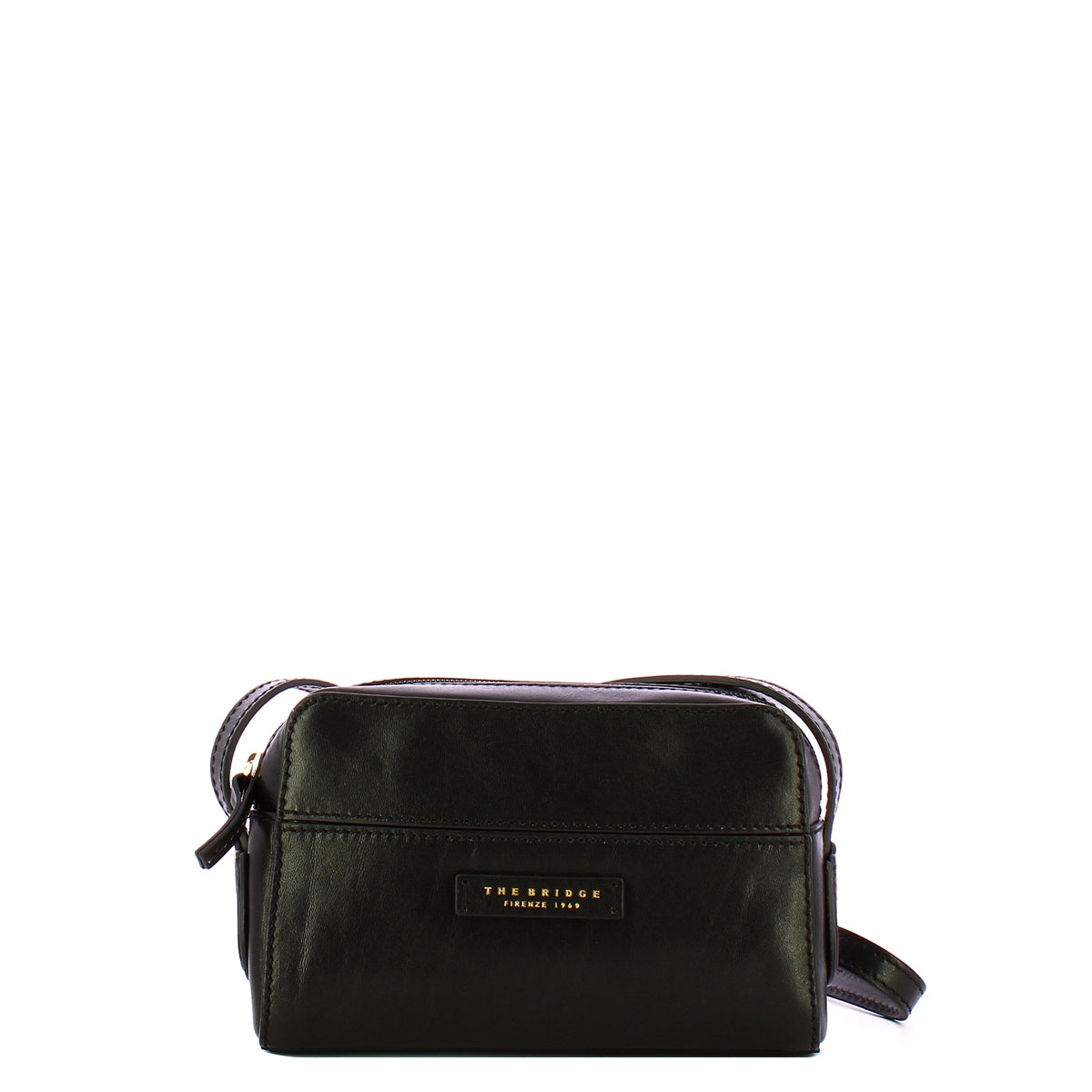 The Bridge - Elettra Nero Oro Camera Bag - 44670501 - NERO/ABB./ORO