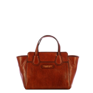 The Bridge - Elettra Marrone Oro Handbag - 44673501 - MARRONE/14/ORO
