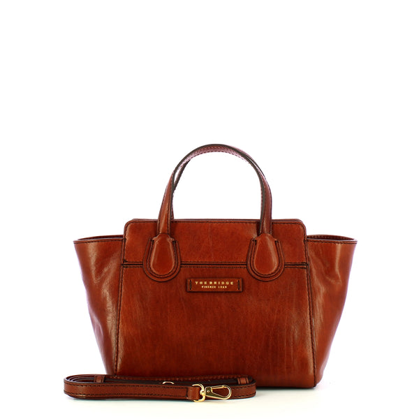 The Bridge - Elettra Marrone Oro Handbag - 44673501 - MARRONE/14/ORO