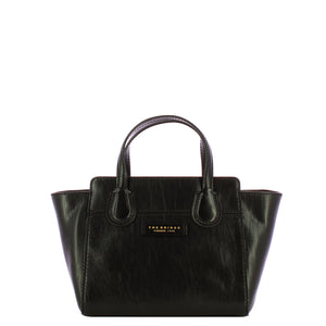 The Bridge - Elettra Nero Oro Handbag - 44673501 - NERO/ABB./ORO