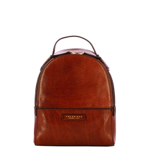 The Bridge - Elettra Marrone Oro Small Backpack - 44677501 - MARRONE/14/ORO