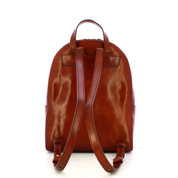 The Bridge - Elettra Marrone Oro Backpack - 44678501 - MARRONE/14/ORO