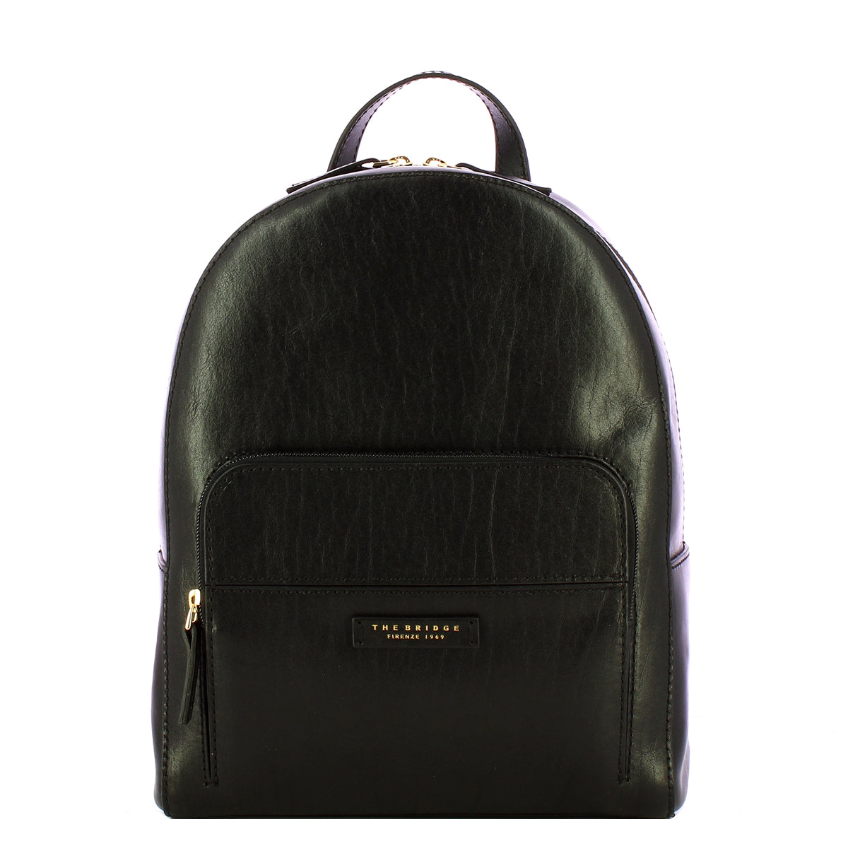 The Bridge - Elettra Nero Oro Backpack - 44678501 - NERO/ABB./ORO