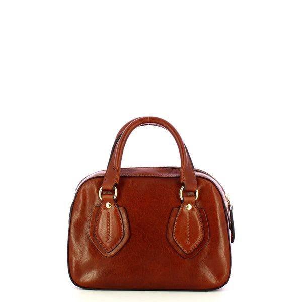 The Bridge - Daphne Marrone Oro Handbag - 44681501 - MARRONE/14/ORO