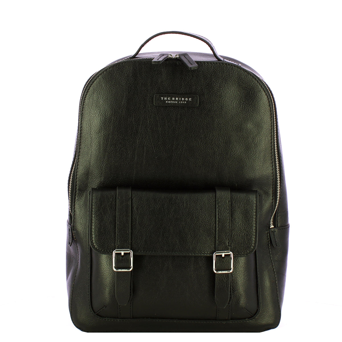 The Bridge - Cesare Nero Backpack - 461525D9 - NERO/ABB./PALLADIO/O/NICKEL