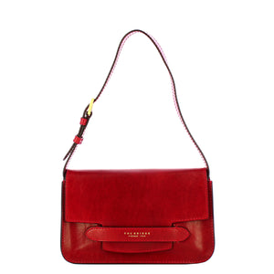 The Bridge - Lucrezia Shoulder Bag - 04441201 - ROSSO/RIBES/ABB.ORO