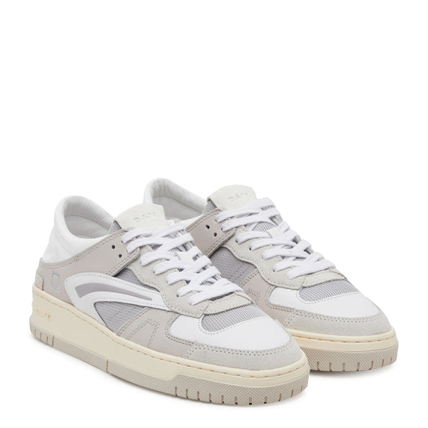 D.A.T.E. - Torneo Collar Natural Grey Sneakers - W421-TC-NT - NATURAL/GREY