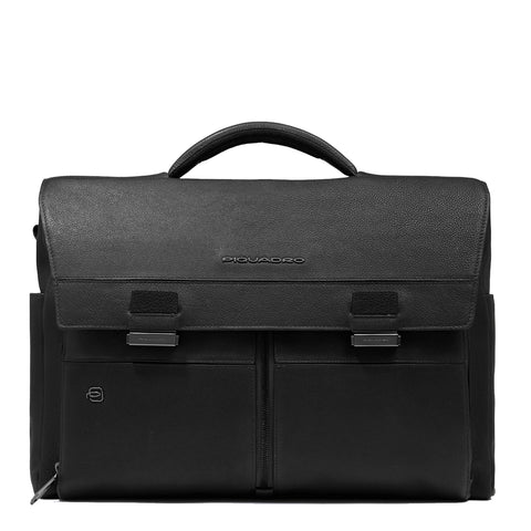 Piquadro - Hedley 12.9 Nero Laptop Briefcase - CA6024W130 - NERO