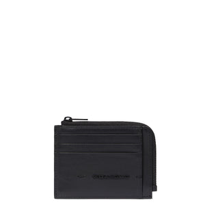 Piquadro - Coin Pouch with card holder Nero with RFID - PP4822W135R - NERO