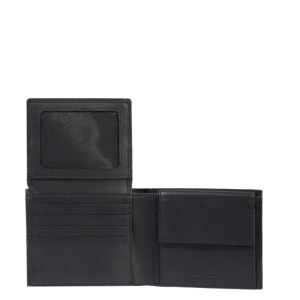 Piquadro - RFID Wallet with ID pocket Nero - PU4518S133R - NERO