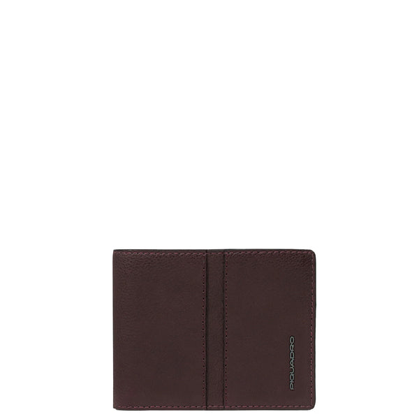 Piquadro - Hedley Testa Moro Wallet with coin pouch and RFID - PU4518W130R - TESTA/MORO