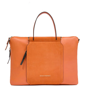 Piquadro - Cricle Arancione Expandable 15.6 laptop Briefcase - CA4021W92 - ARANCIONE