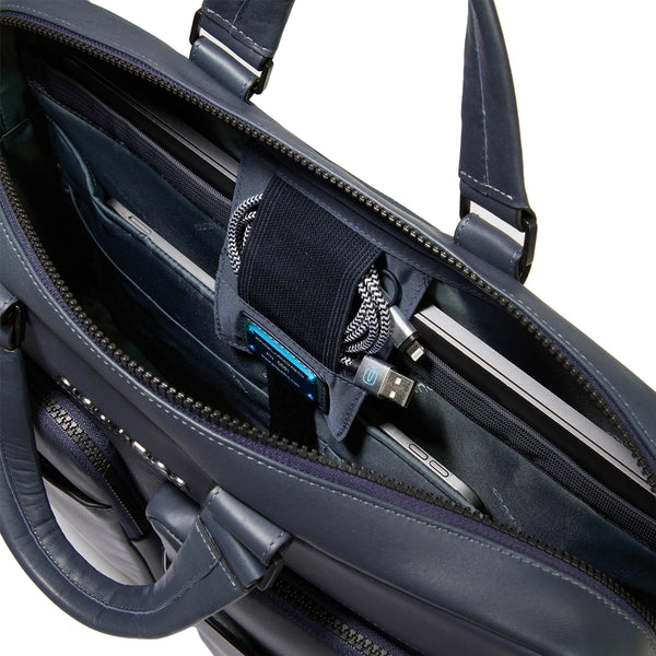 Piquadro - Liko 15.6" Laptop Briefcase - CA5981W131 - BLU