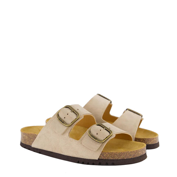 Scholl - Josephine Dark Beige Sandals - SL.F321652361 - DARK/BEIGE