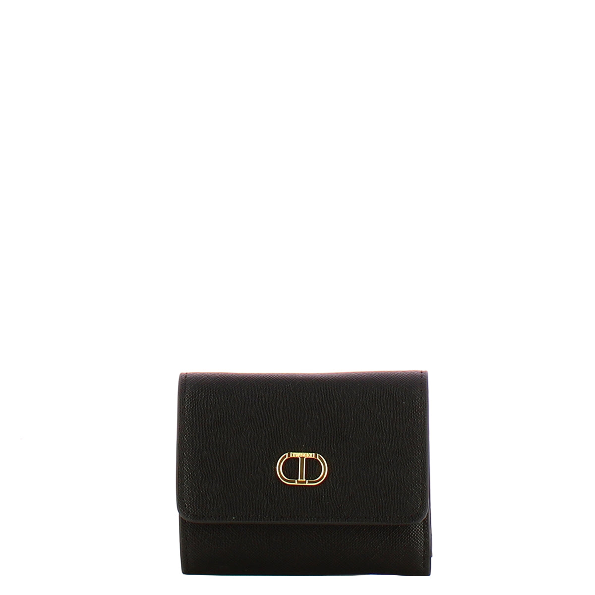 Twinset - Small wallet with flap Nero - 242TH7025 - NERO