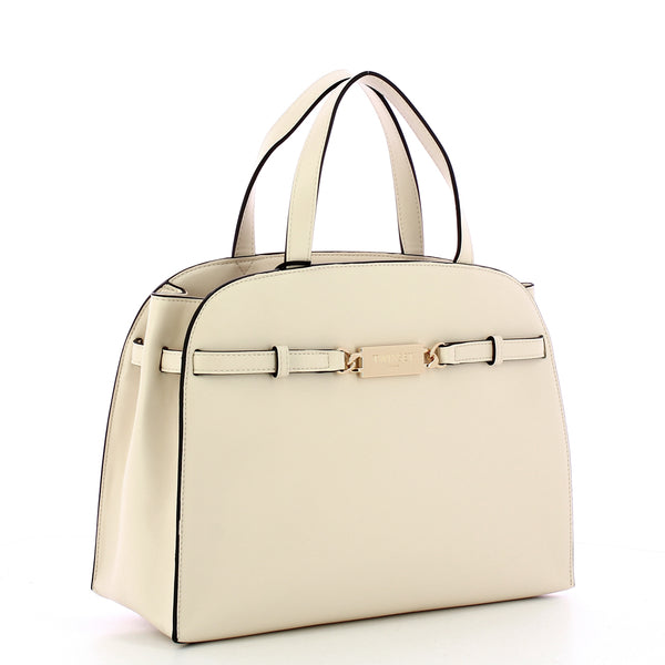 Twinset - Bauletto White Cream Handbag - 242TD8340 - WHITE/CREAM