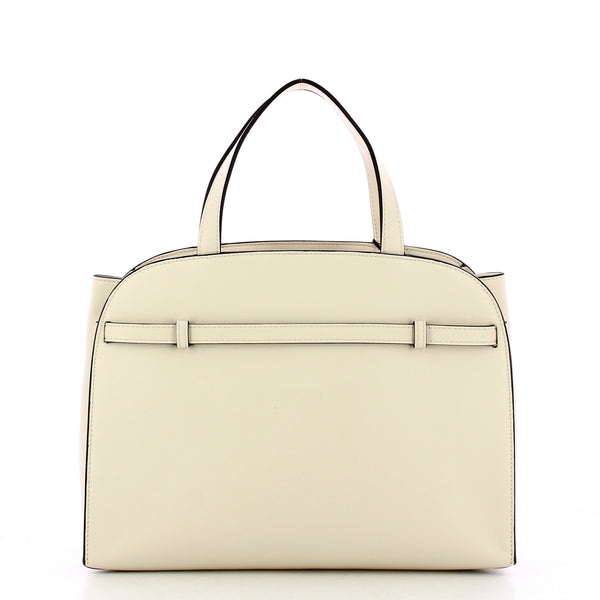 Twinset - Bauletto White Cream Handbag - 242TD8340 - WHITE/CREAM
