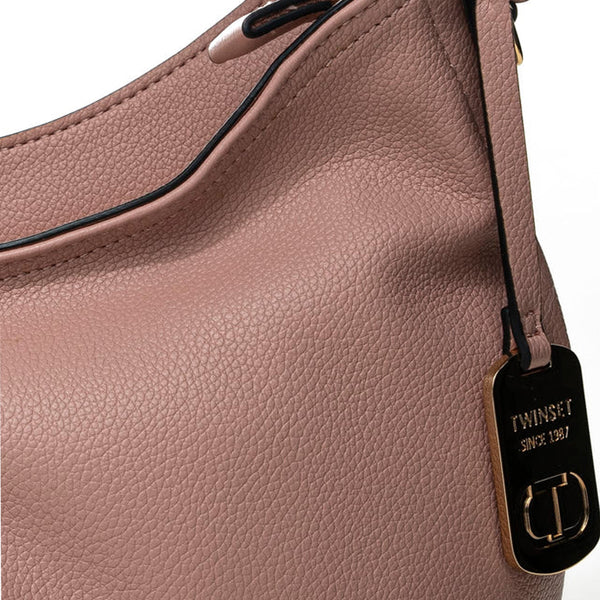Twinset - Small Hobo Bag Rosa Cipria - 242TB7263 - ROSA/CIPRIA