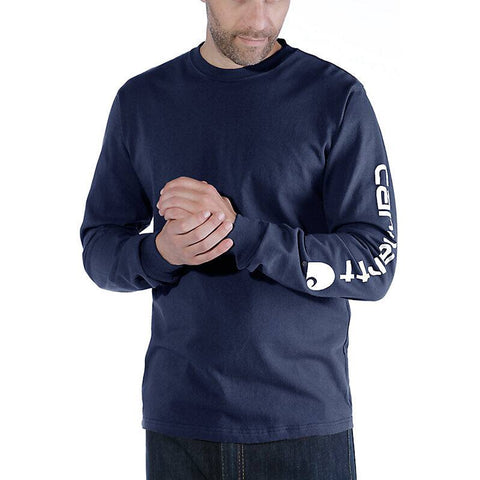 Carhartt - Long Sleeve Shirt Navy - EK231 - NAVY