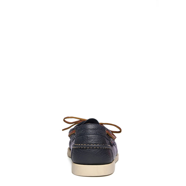 Sebago - Portland Martellato Blue Navy Boat Shoe - 73118WW - BLUE/NAVY