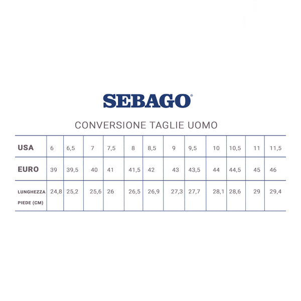 Sebago - Scarpa da barca Portland Martellato Dark Brown - 73118WW - DK/BROWN