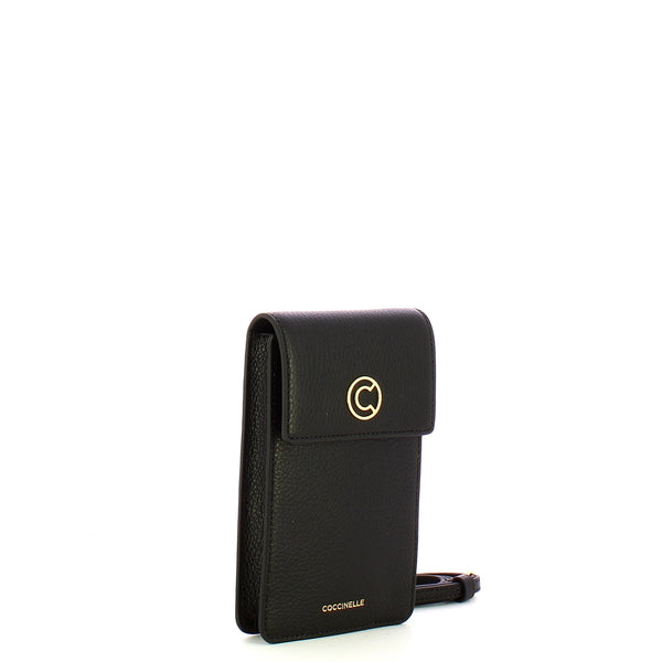 Coccinelle - Tulip Noir Phone Holder - D2K270180 - NOIR
