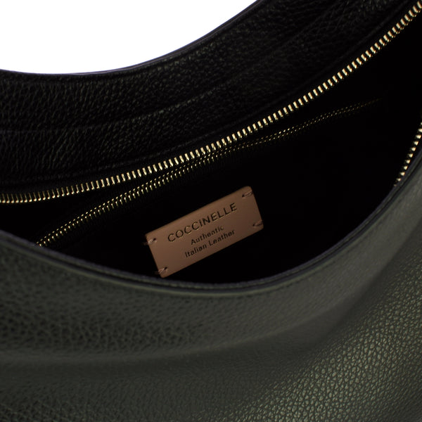 Coccinelle - Alpha Noir Shoulder Bag - DTP130280 - NOIR