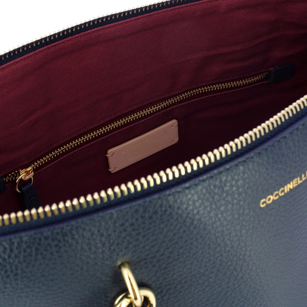 Coccinelle - Alpha Midnight Blue Shoulder Bag - DTP110180 - MIDNIGHT/BLUE