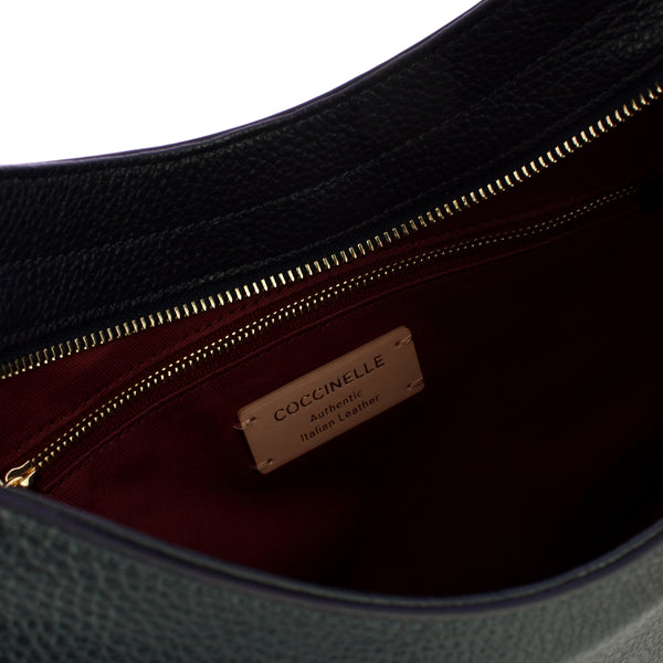 Coccinelle - Alpha Midnight Blue Shoulder Bag - DTP130280 - MIDNIGHT/BLUE