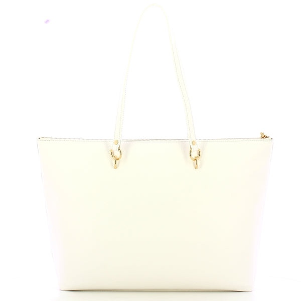 Coccinelle - Alpha Brillant White Shoulder Bag - DTP110180 - BRILLANT/WHITE